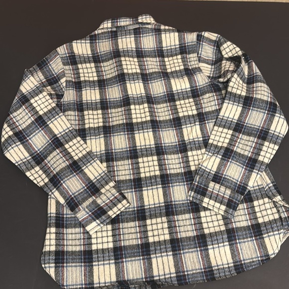 Vintage L.L. Bean Tartan Plaid Wool Shirt - Picture 13 of 17